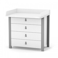 Комод Верес Монако 900, біло-графітовий (33.2.351.2.32)