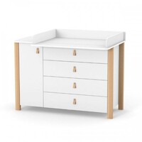 Комод Верес Монако 1200, біло-буковий (35.2.351.2.15)