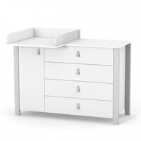 Комод Верес Монако 1200, біло-сірий (35.2.351.2.17)