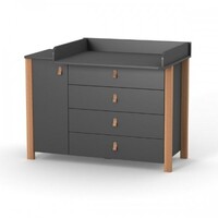 Комод Верес Монако 1200, темно-сірий (35.2.351.2.16)