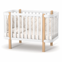 Дитяче ліжко Верес Монако, біло-буковий (05.3.1.21.15) 