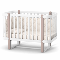 Дитяче ліжко Верес Монако, капучино-білий (05.3.1.21.13)