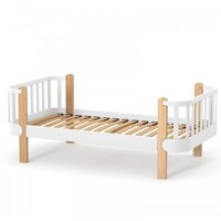 Підліткове ліжко Верес Монако, 160х80 см, біло-буковий (26.1.1.21.15)