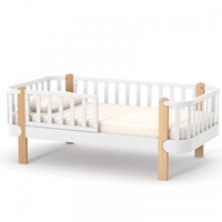 Підліткове ліжко Верес Монако, 160х80 см, біло-буковий (26.1.1.21.15) 