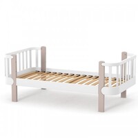 Підліткове ліжко Верес Монако, 160х80 см, капучино-білий (26.1.1.21.13)