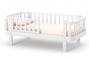 Підліткове ліжко Верес Монако, 160х80 см, білий (26.1.1.21.06) 