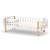 Підліткове ліжко Верес Монако, 190х80 см, біло-буковий (27.1.1.21.15) 