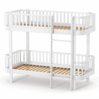 Двоярусне підліткове ліжко Верес Монако, 190х80 см, білий (27.4.1.21.06)