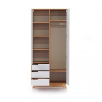 Шафа Верес Манхеттен 850 з шухлядами, біло-буковий (39.33.2.15)