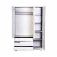 Шафа Верес Манхеттен 1200 з шухлядами, біло-сірий (39.34.2.17)