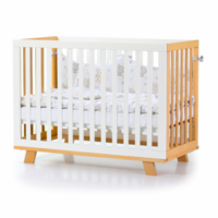 Дитяче ліжко Верес Манхеттен, біло-буковий (1.1.70.32.15)