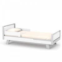 Підліткове ліжко Верес Манхеттен, 190х80 см, біло-сірий (27.1.1.32.17) 