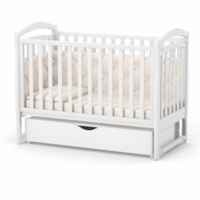 Дитяче ліжко Верес ЛД6, білий (06.3.1.1.06) 