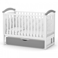 Дитяче ліжко Верес ЛД6, біло-графітовий (06.3.1.1.32) 