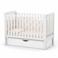 Дитяче ліжко Верес ЛД12, білий (12.3.1.7.06) 