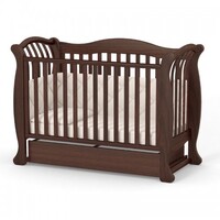 Детская кроватка Верес ЛД19, орех (19.3.1.1.03)