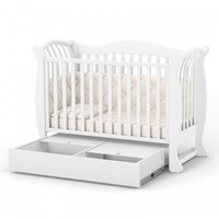 Дитяче ліжко Верес ЛД19, білий (19.3.1.1.06)