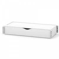 Короб маятникового механізму з шухлядою для дитячого ліжка Верес, поздовжній, білий (40.41.1.06) 