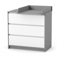 Комод Верес Берн 900, біло-графітовий (33.2.38.2.32)