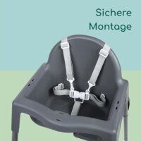 Стільчик для годування Bebe Confort Meely Dark Grey (2712551210)