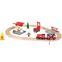 Детская железная дорога BRIO Пожарная станция (33815)
