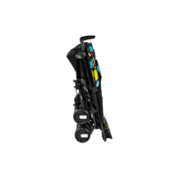 Прогулянкова коляска Peg-Perego Pliko Mini Classico Manri, чорна з малюнком (IPKR280035MK01RO01)