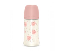 Пляшечка Suavinex Bonhomia, рожева, 270 мл (307834) 