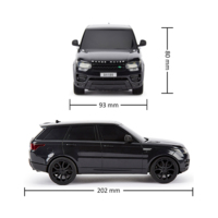 Автомобіль на радіокеруванні KS Drive Land Range Rover Sport, чорний (124GRRB)