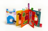 М'яка книга з прорізувачем Bambini Котик (9789664403785)