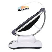 Кресло-качалка 4Moms MamaRoo Dark Grey Cool Mesh (817980016347)
