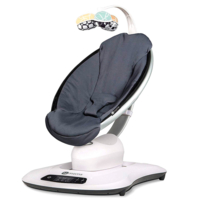 Кресло-качалка 4Moms MamaRoo Dark Grey Cool Mesh (817980016347)