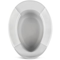 Детский дорожный горшок Buubla, розовый с серым (BU103)