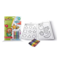 Розмальовка Crayola Mini Kids Кольори та форми з крейдою (25-2727) 