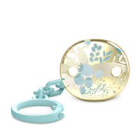 Кліпса для пустушки Suavinex Gold Edition, блакитна (307867) 