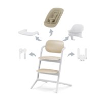 Стілець 4 в 1 Cybex Lemo Sand White (521003223) 