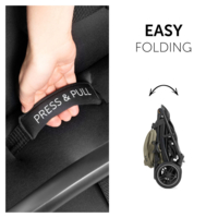 Прогулянкова коляска Hauck Rapid 4D Air Olive (14849-5)