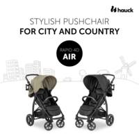 Прогулянкова коляска Hauck Rapid 4D Air Black (14848-8)