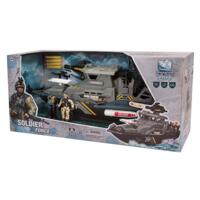 Ігровий набір Chap Mei Солдати Морський бойовий катер (545303) 