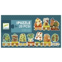 Настільна гра DJECO Панорамний пазл Я рахую (DJ08194) 