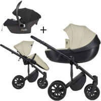 Универсальная коляска Anex M-Type 3 в 1 Sage с автокреслом и рюкзаком (MT-12Q) 