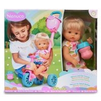 Кукла Nenuco с велосипедом-каталкой (700017103)