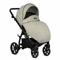 Універсальна коляска 2 в 1 TUTIS Uno³+ Leather Black Sesam (1072168)