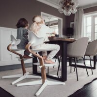 Стiльчик Stokke Nomi Natural Black (626502)