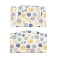 Текстиль Stokke для стільчика Tripp Trapp Classic Soul System, різнокольорові круги (100389) 