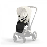 Чохол тканинний для прогулянкового блоку Cybex Priam 2023 Off White (523000753) 