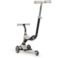 Дитячий триколісний самокат Qplay Sema 2 в 1, бежевий (ST-004SemaBeige)