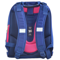 Каркасний шкільний рюкзак YES H-12 Owl blue (554495)