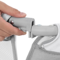 Приставне ліжко Hauck Face to Me 2 Melange Grey (60853-1)