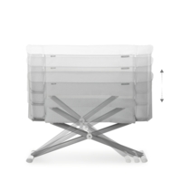 Приставне ліжко Hauck Face to Me 2 Melange Grey (60853-1)