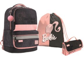 Набір зі шкільним рюкзаком YES S-30 Juno XS Barbie, 3 предмети (557998) 